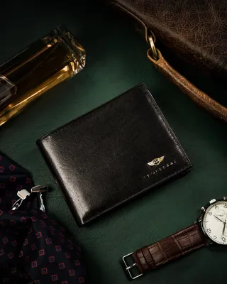 Produktbild von Peterson Portemonnaie aus Leder für Männer Glasland schwarz One size