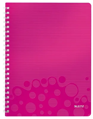 Obrázok produktu pre Leitz 46380023, Jednofarebné, Ružová, A4, 80 listy, 80 g/m², Štvorcový papier
