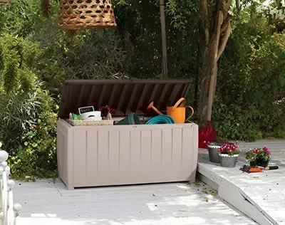 Produktbild von Famanu Kissenbox 340 L - Beige/Braun