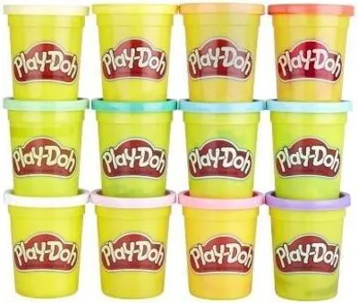 Produktbild von Play-Doh - 12 Töpfe Farbsommer (4 Unzen)