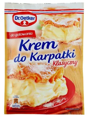 Zdjęcie produktu dla Dr. Oetker Krem do Karpatki klasyczny 240g
