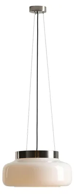 Produktbild von Hängelampe Metall Glas GX53 Ø 395 cm H: max. 220 cm Weiß rund Modern