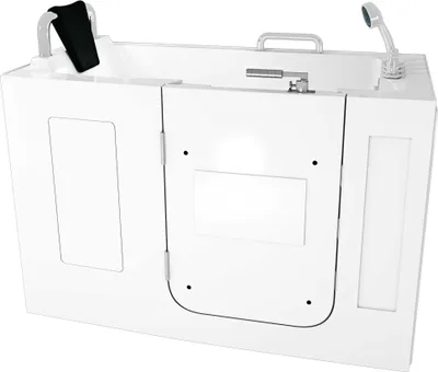 Produktbild von Sitzbadewanne Senioren Wanne Sitzwanne mit Tür S07-TH-B-L 140x76cm