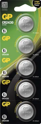 Productafbeelding van GP 0602430C5 5 GP Knopfzellen CR2430 3,0 V