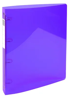 Obrázok produktu pre Exacompta krúžkový zakladač 4 krúžky Iderama PP A4 Maxi Purple