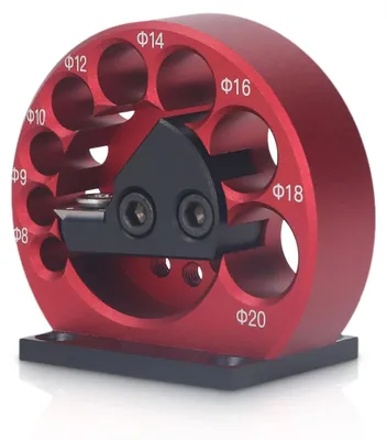 Image de Deuvelmaker 8-20 mm - Outil de positionnement - Alliage d'aluminium - Lames en carbure de tungstène - Facile à utiliser - Haute précision - Outil pour le travail du bois