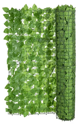 Immagine prodotto di Siepe privacy verde verde - 300 x 100 cm - stuoia decorativa betulla artificiale grande