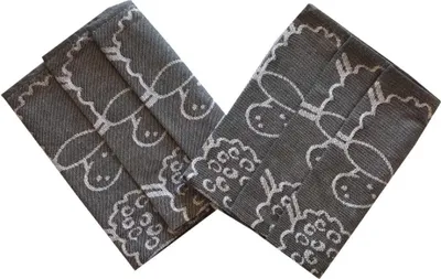 Produktbild von Extra saugfähiges Handtuch 50x70 cm Schaf 1 Pack 3 Stk.