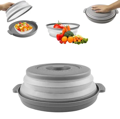 Immagine prodotto di Coperchio pieghevole per microonde, 27 cm, senza BPA