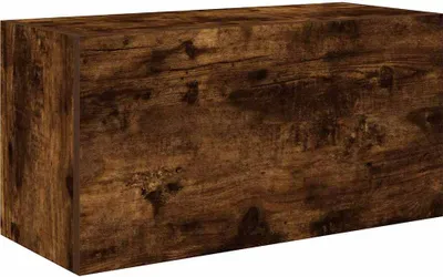 Immagine prodotto di Armadietto Bagno Rovere Fumo 60x25x30 cm in Legno Multistrato