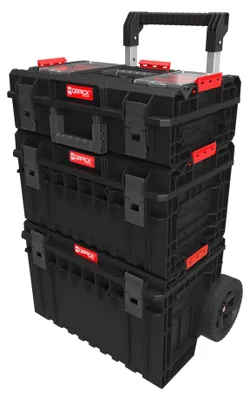 Image de Qbrick Système ONE Cart 2.0 + ONE 350 Profi 2.0 + ONE 200 Profi 2.0 empilable IP66