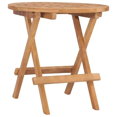 Obrázek produktu pro Skládací zahradní stolek 50 x 50 x 50 cm masivní teakové dřevo