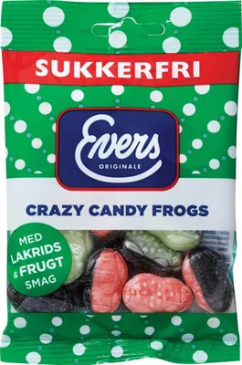 Produktbild von Evers crazy Frogs zuckerfrei 70g