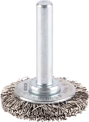 Image de Brosse à disque PRO Stainless Steel clean, tige droite, 30 x 0,3 mm