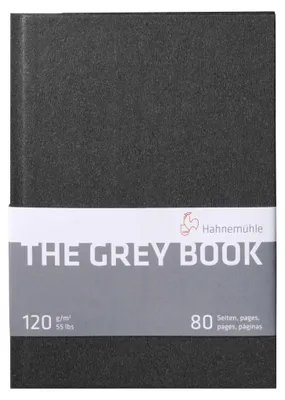 Produktbild von Hahnemühle The Grey Book A 5 Hochformat 80 Seiten 120 g