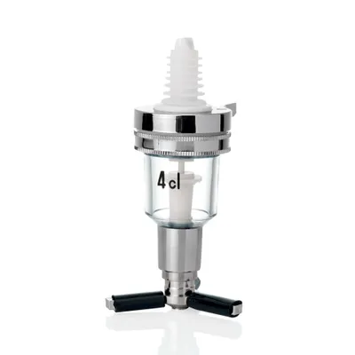A product shot of a liquor pourer.