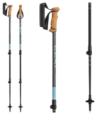 Produktbild von LEKI Legacy Grau/Blaue Stangen Grau 110–145 cm