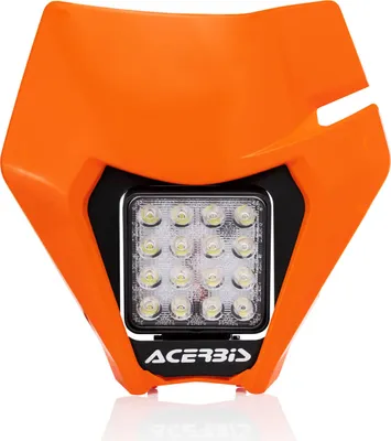 Obrázek produktu pro ACERBIS VSL maska světlometu oranžová 16 LED 48W pro KTM