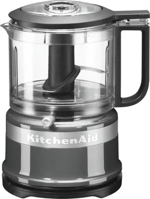 Produktbild von KitchenAid 5KFC35616ECU Mini Food Processor 240 Watt 2 Geschwindigkeitsstufen - Kontur-Silber