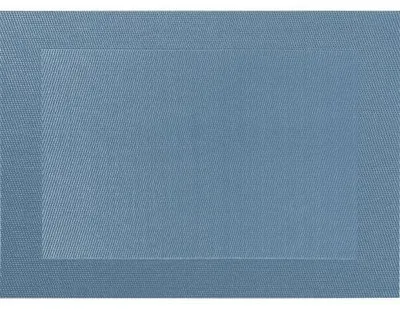 Produktbild von Asa Tischset mit gewebtem Rand Black Bluestone (46 x 33 cm)