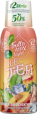 Zdjęcie produktu dla FruttaMax Ice Tea Bruskwin Light Sirup 500ml