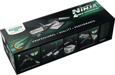 Image de Unger Ninja Premium Glasreiniger-Set 35 cm Top Performance Produkte 4-tlg