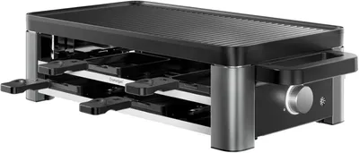 Produktbild von WMF Master 04.1563.0041, 8 Person(en), 9 Zone(n), Schwarz, Edelstahl, Rechteckig, Drehregler, 2 m