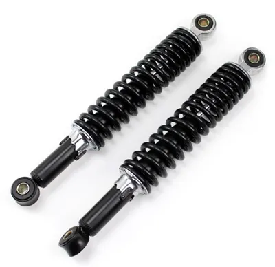 Produktbild von 1 Paar Stoßdämpfer Federbeine 300mm schwarz Tieferlegen Tuning hinten Simson Kreidler Hercules