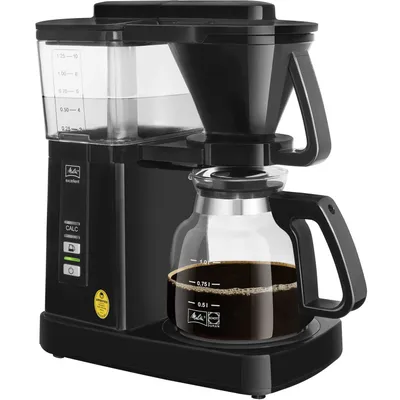 Produktbild von Melitta Excellent 5.0, Filterkaffeemaschine, Gemahlener Kaffee, 1525 W, Schwarz, Transparent