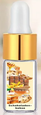 Produktbild von GKA Parfüm Öl Schokoladenkekse aus Frankreich Parfümöl Kosmetik Honig, milchiger Akkord, Schokolade, Kekse, Vanille, Karamell sehr intensiv Probierfläschchen