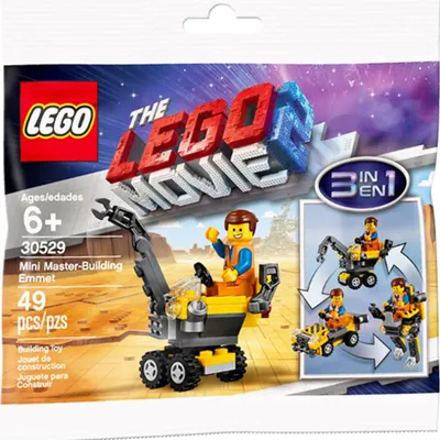 Produktbild von LEGO THE LEGO MOVIE Mini Master-Building Emmet 30529, Bausatz, 6 Jahr(e), Kunststoff, 49 Stück(e)