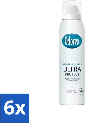 Produktbild von Odorex - Deodorant Spray - Ultra Protect - Extra Stark - 150 ml - Vorteilspack - 6 Stücke
