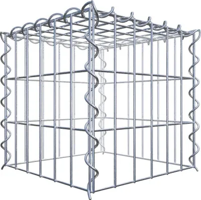 Produktbild von Anbaugabione Typ 3 30 cm x 30 cm x 30 cm (L x H x T), Maschenweite 5 cm x 10 cm, Spirale