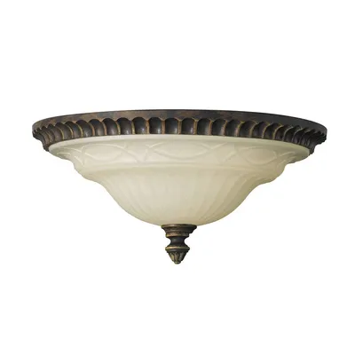 Produktbild von Elstead Drawing Room Deckenleuchte E27 2-fach 15cm Walnuss