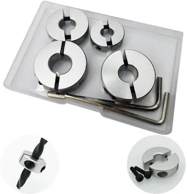 Produktbild von 4-teiliger Satz Aluminiumlegierung Tiefenanschlagringe 6-12mm