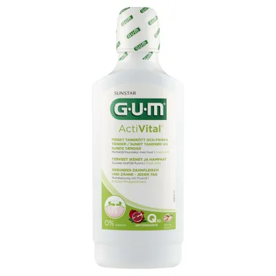 Obrázok produktu pre Sunstar GUM ActiVital, Płukanka 6060, 500 ml - Długi termin ważności!