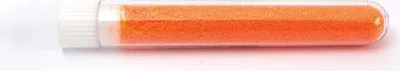 Produktbild von Pailletten aus biologisch abbaubarem Pulver 2,7 g - orange