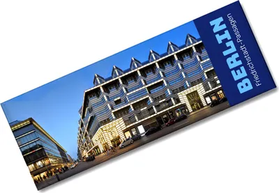 Produktbild von streetline Berlin Friedrichstadt-Passagen Panorama Souvenir Magnet