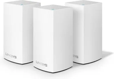 Obrázek produktu pro Linksys WHW0103, Wi-Fi 5 router, 1300 Mbps, dual-band, 2 WAN porty, 2 gigabitové LAN porty, MU-MIMO, Beamforming, hostitelská síť, WPA2