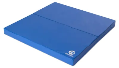 Image de Tapis de gymnastique pliable, dimensions 100 x 100 x 8 cm, idéal pour la gymnastique et le yoga