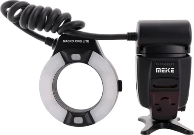 Produktbild von Meike MK-14EXT Makro TTL Ringblitz für Canon mit LED Hilfslicht