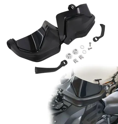 Productafbeelding van Universele motorhandschoenbeschermers, zwart