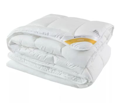 Kołdra całoroczna 135x200 CORNEO Senna Home, naturalna, 100% bawełna, z włóknami kukurydzy, biała