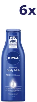 Produktbild von 6x Nivea Verzorgende Body Milk 250ML