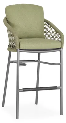 Produktbild von Suns Nappa Barstuhl Aluminium/Rope mixed weave