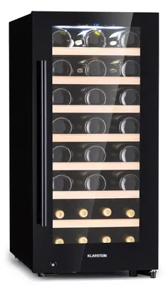 Zdjęcie produktu dla KlarsteinBarossa 38 Uno, chłodziarka do wina, 1 strefa, 94 l/ 38 butelek, wyświetlacz dotykowy