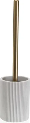 Produktbild von Toilettenbürste Versa Weiß Harz Stahl 9,4 x 37 x 9,4 cm