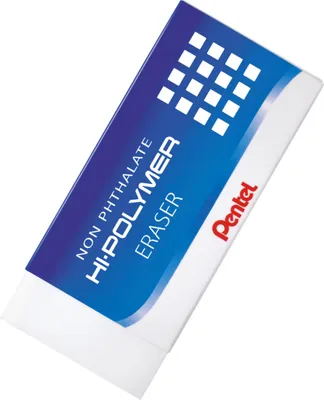 Image de Gomme pour crayon Hi-Polymer ZEH10 blanche