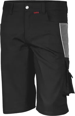 Produktbild von Qualitex Shorts "PRO", Größe: 50, Farbe: schwarz/grau