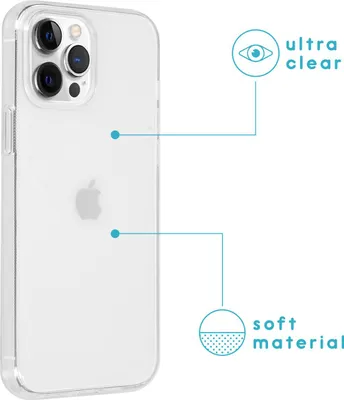 Zdjęcie produktu dla etui imoshion Softcase Backcover dla Apple iPhone 13 Pro - przezroczyste